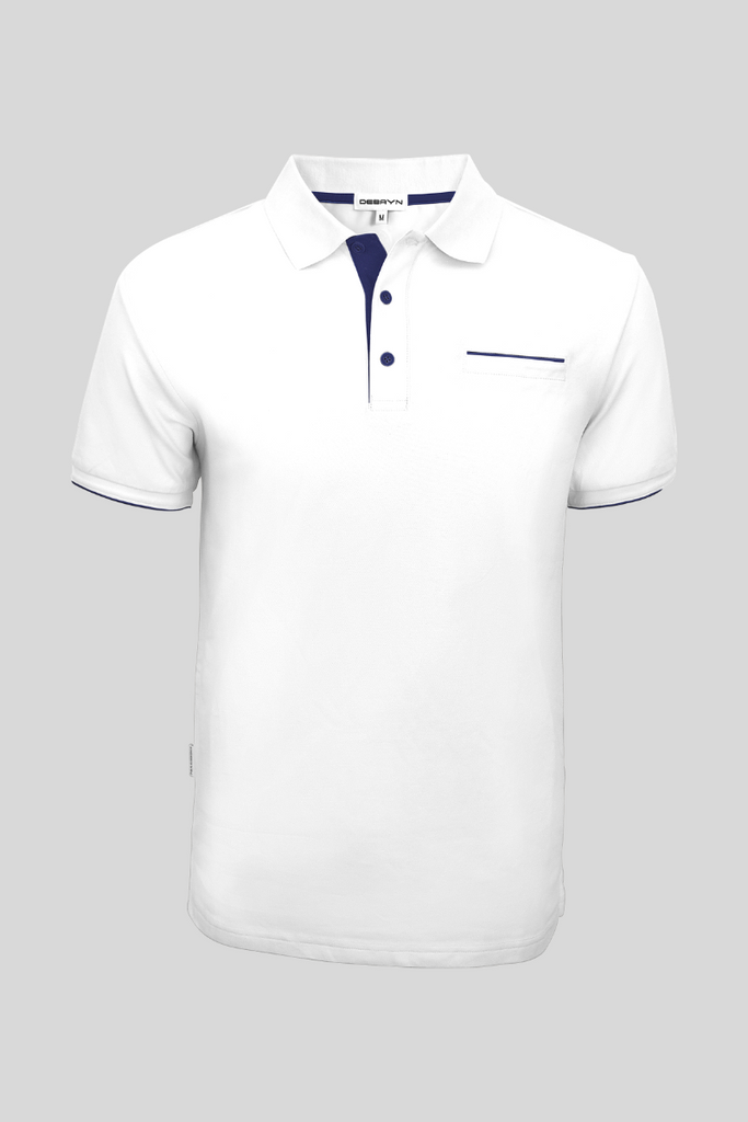 Menton Polo Shirt White