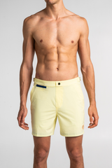 Light Yellow Swim Shorts Debayn Men's Swimwear