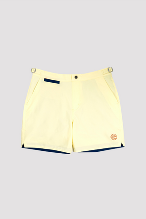 Light Yellow Swim Shorts Debayn Men's Swimwear