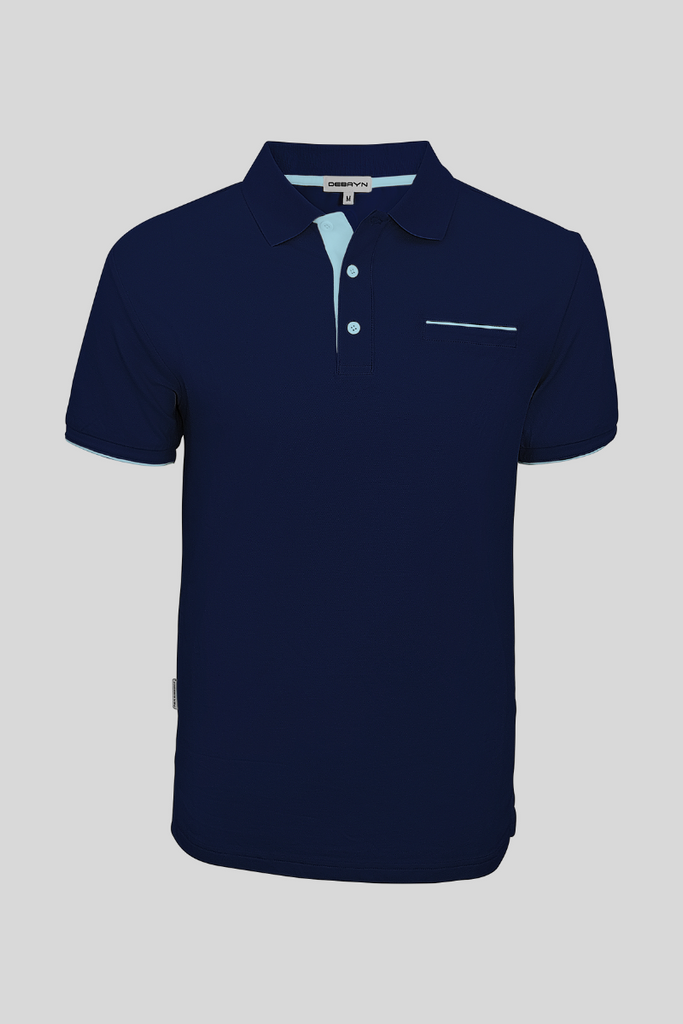 Polo Navy Menton Debayn Front